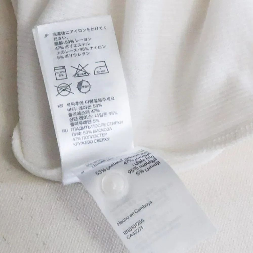 H&M Ribbed Women's Top Size M - Picture 8 of 10